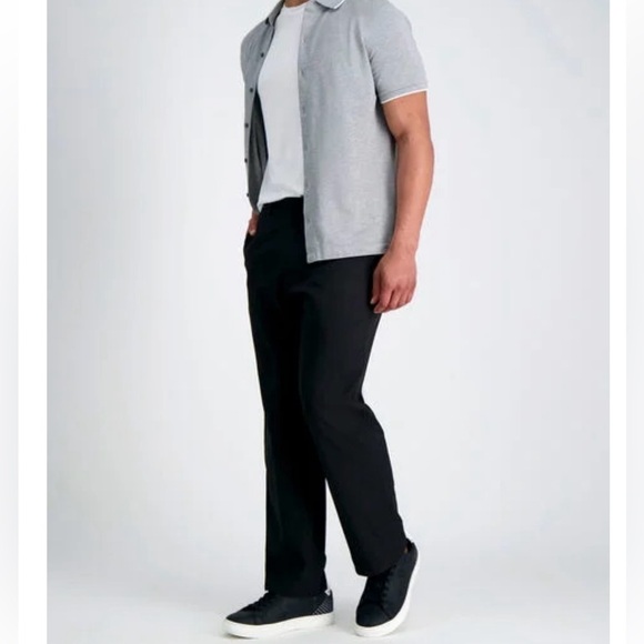 Haggar Premium Comfort Straight Fit Dress Pants 38x32 - Picture 1 of 13